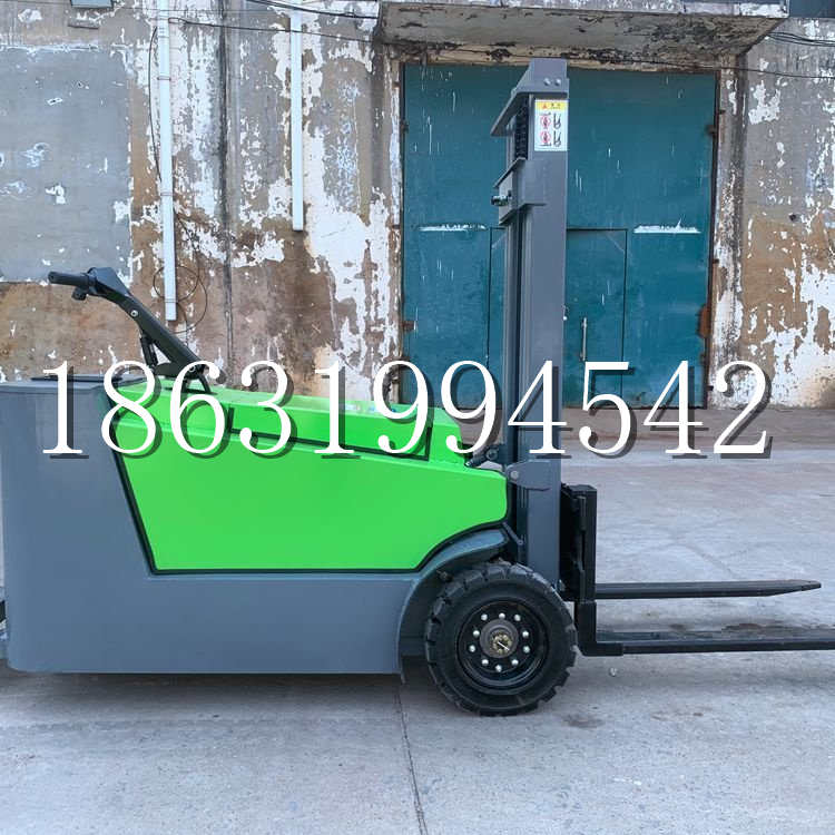 港北区小型电动叉车1吨2吨步行站驾式电瓶堆高充电装卸车液压升降车铲车